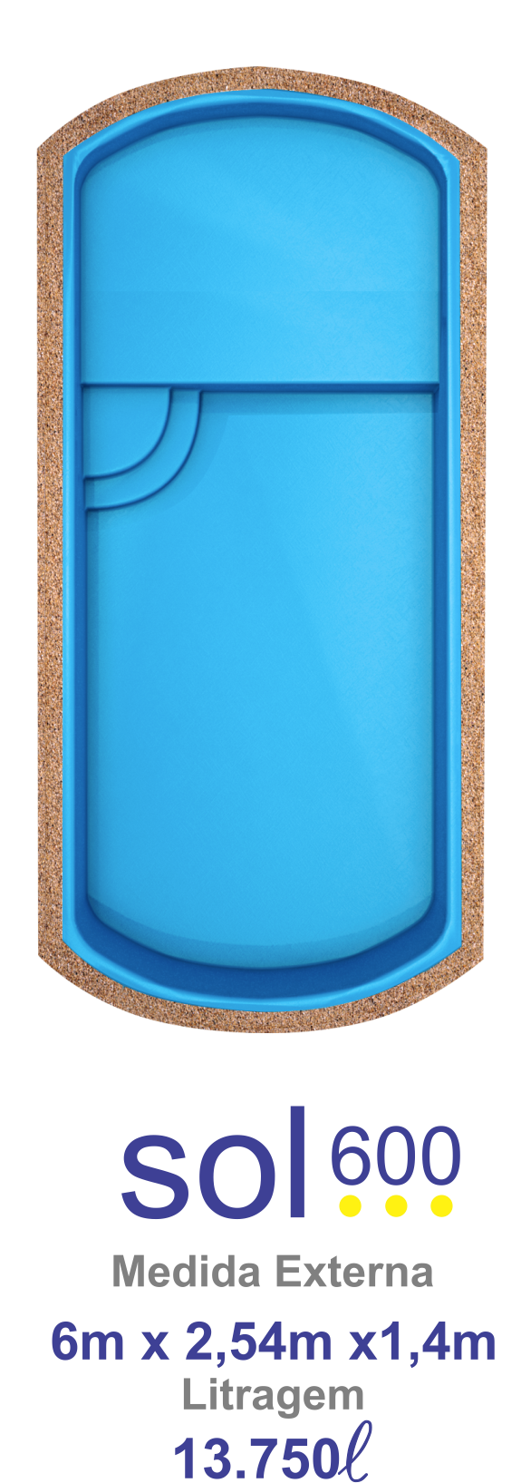 Piscina Maragogi Praia Sol 600