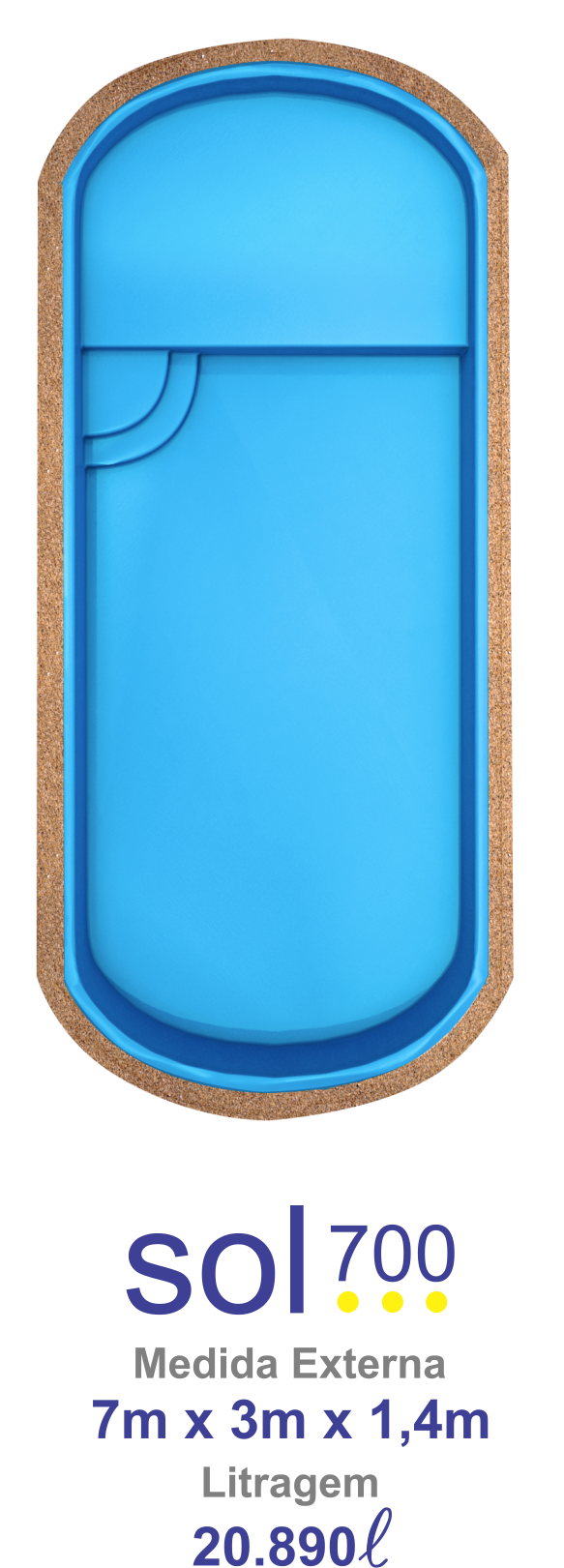 Piscina Maragogi Praia Sol 700