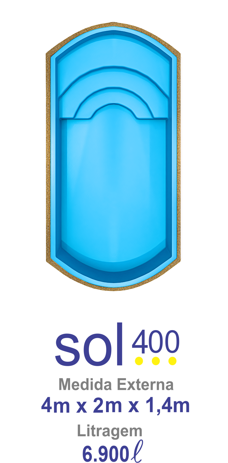 Piscina Maragogi Sol 400